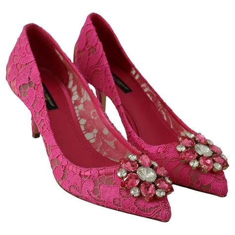 hot pink dolce gabbana shoes|dolce and gabbana pink heels.